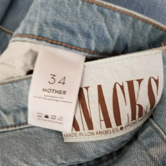 MOTHER High Rise Distressed Jeans - Picture 12 of 15